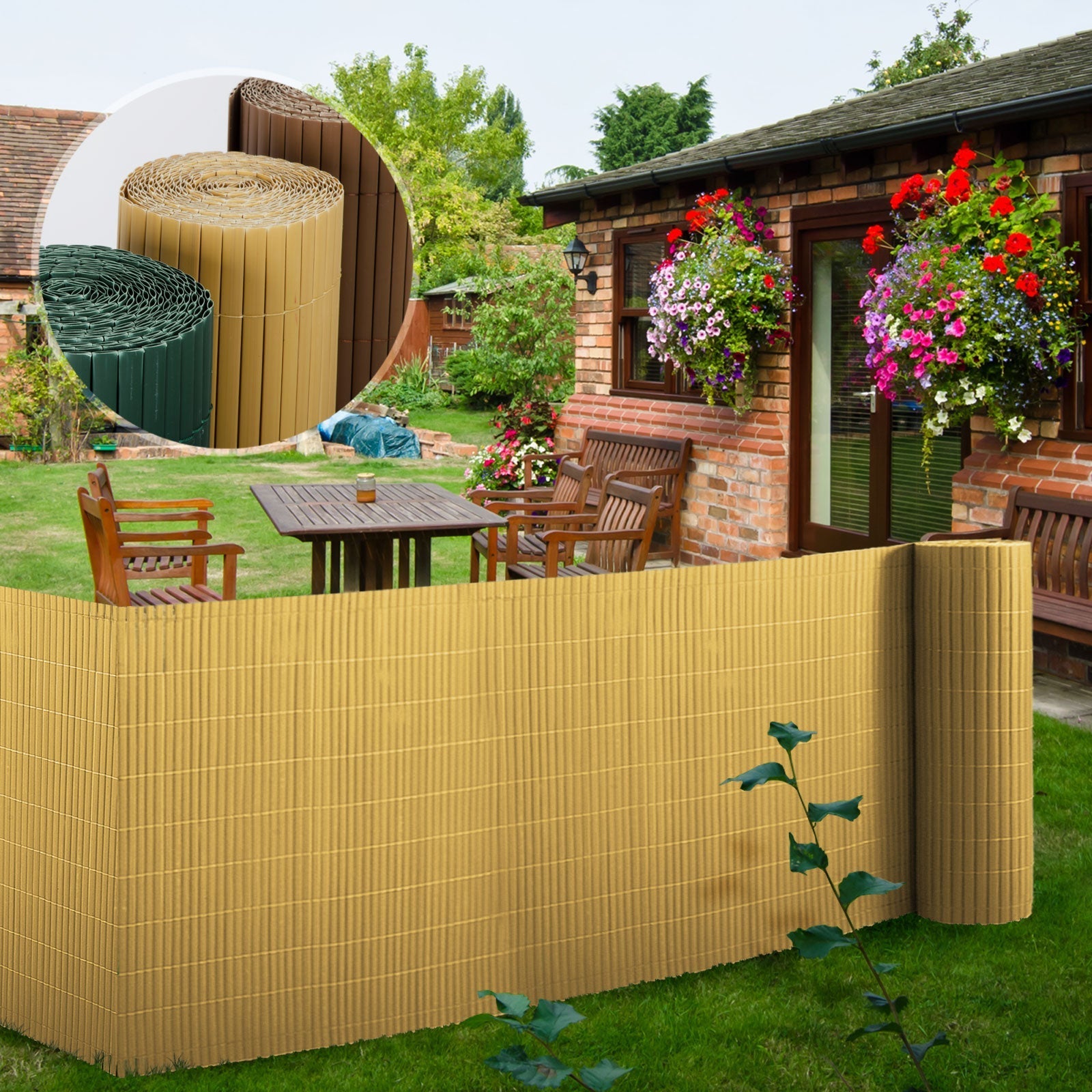 Schützen Sie Ihre Privatsphäre stilvoll mit Saldino's Garten Sichtschutz