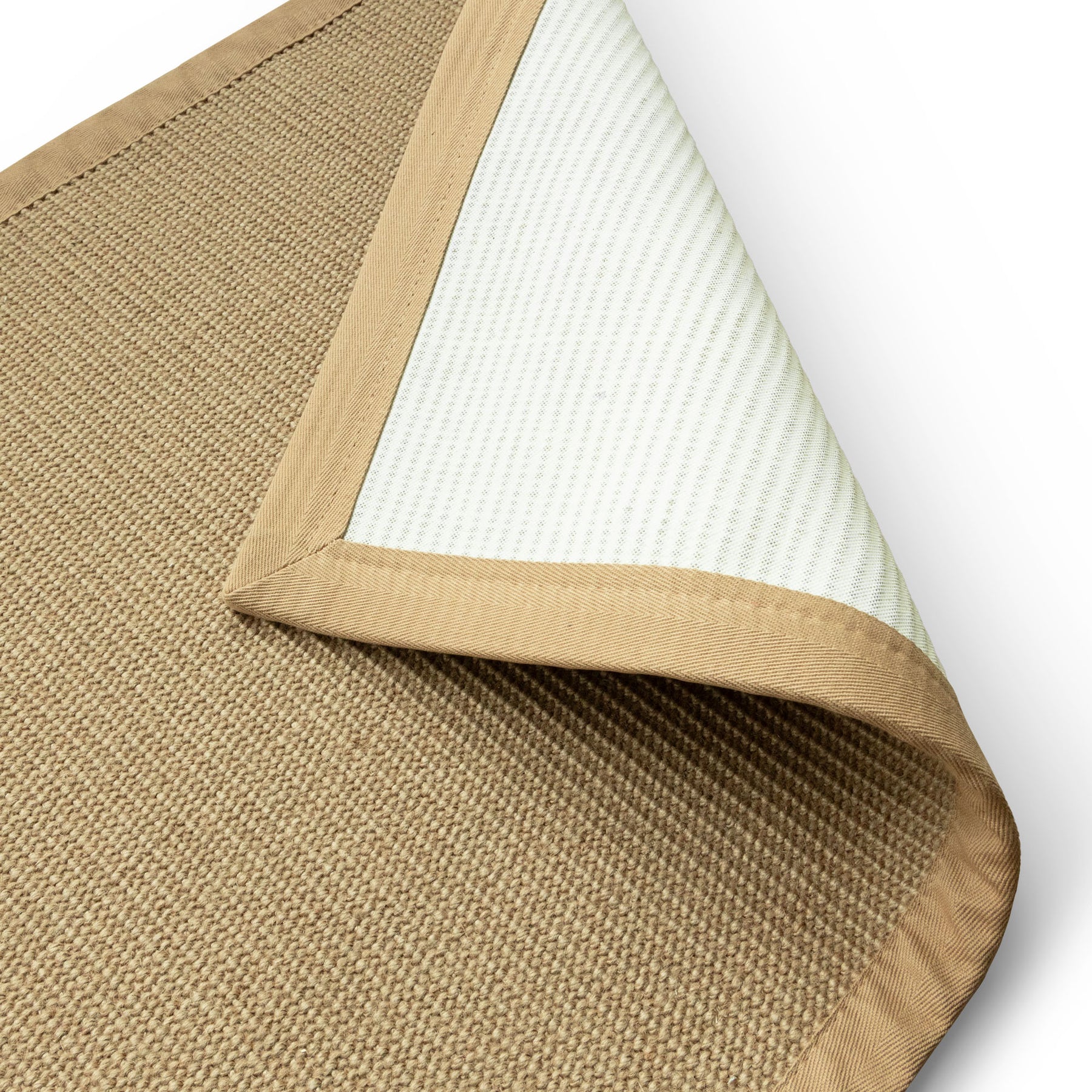 Sisal-Teppich | Mumbai | Naturfaser-Teppich mit Baumwollbordüre | in verschiedenen Größen erhältlich