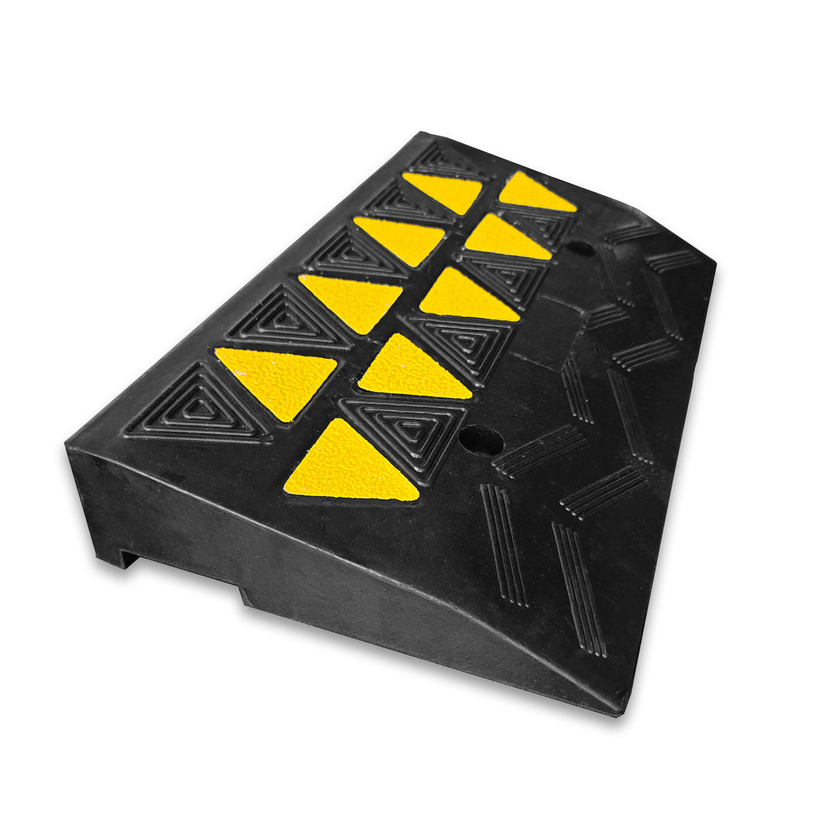 Schwellenrampe Blanc | Robuste und sichere Lösung für barrierefreie Zugänge | 50 x 28 x 8 cm