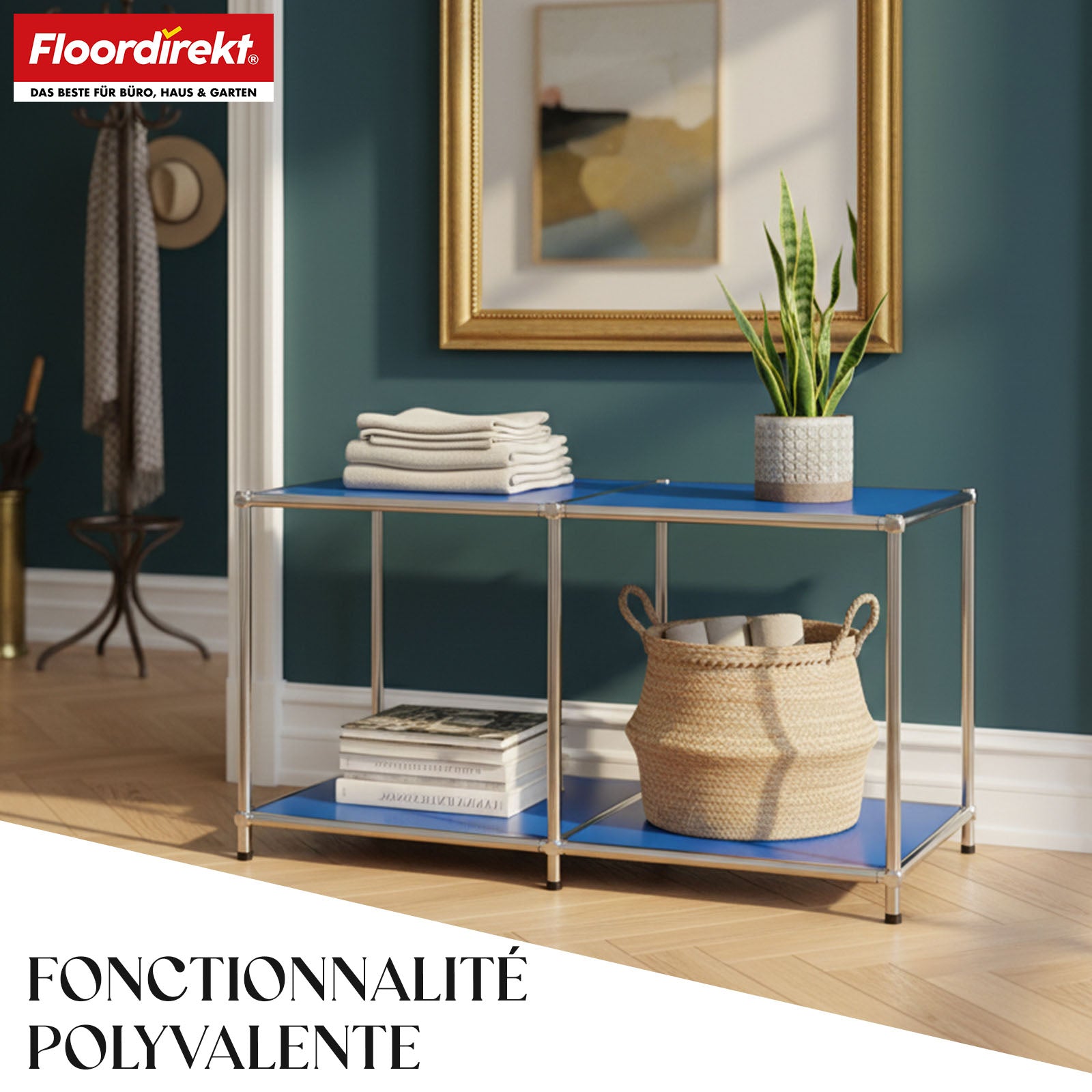 Metallregal | Concept Epure MK-016 | Sideboard & Ablageregal mit offenen Flächen | In mehreren Farben erhältlich
