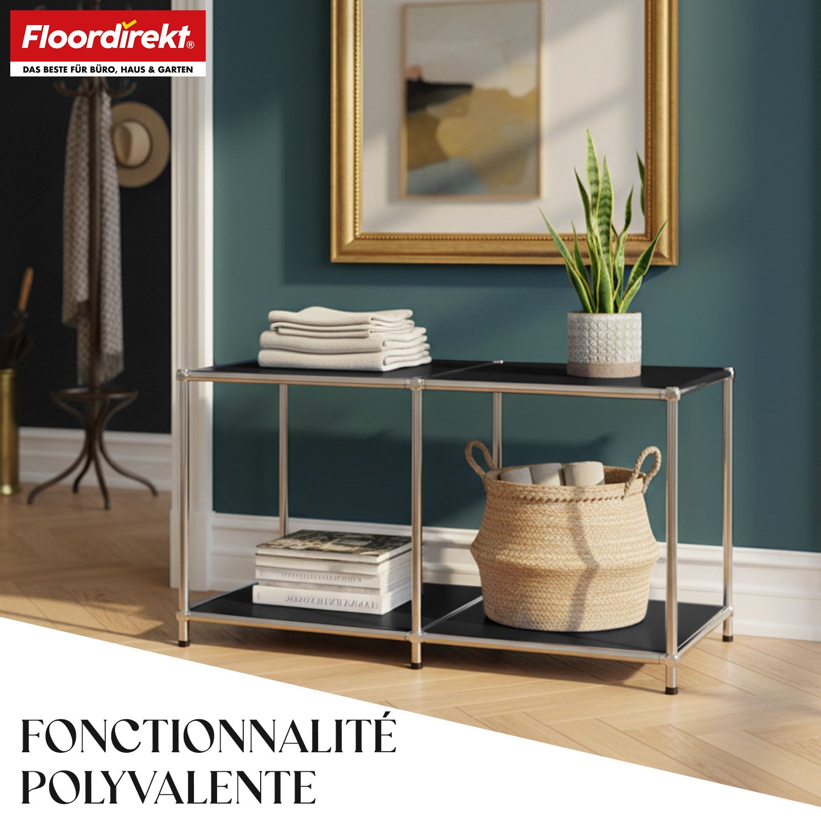 Metallregal | Concept Epure MK-016 | Sideboard & Ablageregal mit offenen Flächen | In mehreren Farben erhältlich