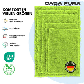 Badematten Sky | Badteppich in Eckig & Rund | Rutschhemmende Rückseite