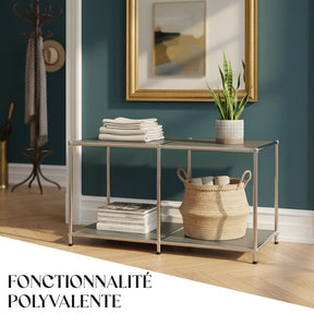 Metallregal | Concept Epure MK-016 | Sideboard & Ablageregal mit offenen Flächen | In mehreren Farben erhältlich