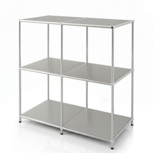 Metallregal | Concept Epure MK-027 | Offenes 3-stöckiges Sideboard & Ablageregal | In mehreren Farben erhältlich