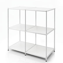 Metallregal | Concept Epure MK-027 | Offenes 3-stöckiges Sideboard & Ablageregal | In mehreren Farben erhältlich