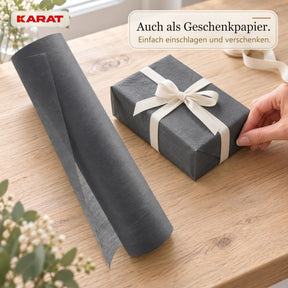 Tischläufer | Grace | Mattes Dekovlies aus PET-Fasern | 30 cm x 25 m Rolle | 16 Farben