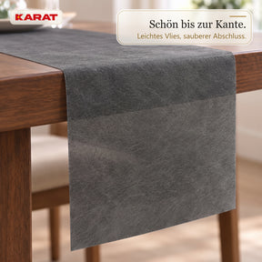 Tischläufer | Grace | Mattes Dekovlies aus PET-Fasern | 30 cm x 25 m Rolle | 16 Farben