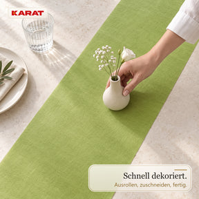 Tischläufer | Grace | Mattes Dekovlies aus PET-Fasern | 30 cm x 25 m Rolle | 16 Farben