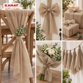 Tischläufer | Grace | Mattes Dekovlies aus PET-Fasern | 30 cm x 25 m Rolle | 16 Farben