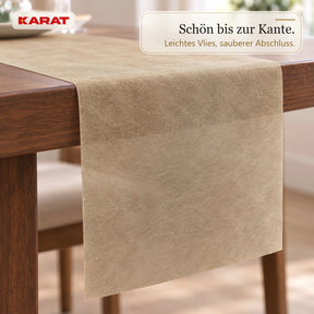 Tischläufer | Grace | Mattes Dekovlies aus PET-Fasern | 30 cm x 25 m Rolle | 16 Farben