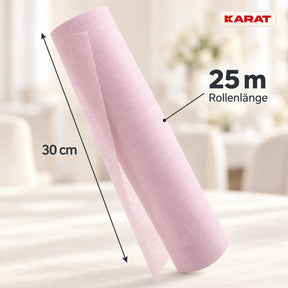 Tischläufer | Grace | Mattes Dekovlies aus PET-Fasern | 30 cm x 25 m Rolle | 16 Farben