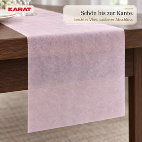 Tischläufer | Grace | Mattes Dekovlies aus PET-Fasern | 30 cm x 25 m Rolle | 16 Farben