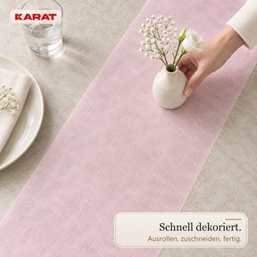 Tischläufer | Grace | Mattes Dekovlies aus PET-Fasern | 30 cm x 25 m Rolle | 16 Farben