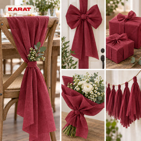 Tischläufer | Grace | Mattes Dekovlies aus PET-Fasern | 30 cm x 25 m Rolle | 16 Farben
