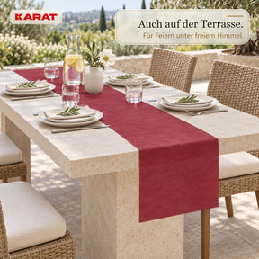 Tischläufer | Grace | Mattes Dekovlies aus PET-Fasern | 30 cm x 25 m Rolle | 16 Farben