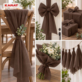 Tischläufer | Grace | Mattes Dekovlies aus PET-Fasern | 30 cm x 25 m Rolle | 16 Farben