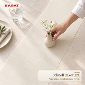 Tischläufer | Grace | Mattes Dekovlies aus PET-Fasern | 30 cm x 25 m Rolle | 16 Farben