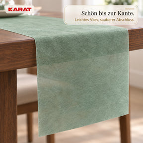 Tischläufer | Grace | Mattes Dekovlies aus PET-Fasern | 30 cm x 25 m Rolle | 16 Farben