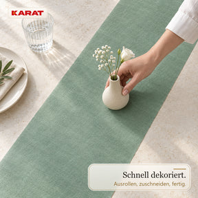 Tischläufer | Grace | Mattes Dekovlies aus PET-Fasern | 30 cm x 25 m Rolle | 16 Farben