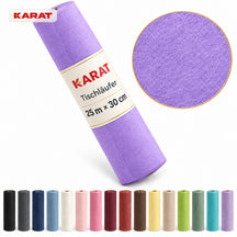 Tischläufer | Grace | Mattes Dekovlies aus PET-Fasern | 30 cm x 25 m Rolle | 16 Farben