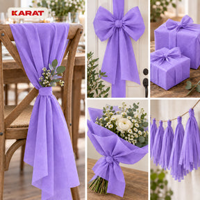 Tischläufer | Grace | Mattes Dekovlies aus PET-Fasern | 30 cm x 25 m Rolle | 16 Farben