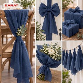 Tischläufer | Grace | Mattes Dekovlies aus PET-Fasern | 30 cm x 25 m Rolle | 16 Farben