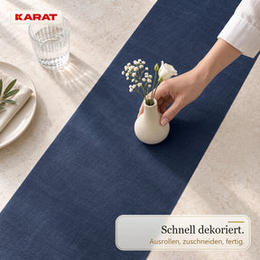 Tischläufer | Grace | Mattes Dekovlies aus PET-Fasern | 30 cm x 25 m Rolle | 16 Farben