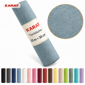 Tischläufer | Grace | Mattes Dekovlies aus PET-Fasern | 30 cm x 25 m Rolle | 16 Farben