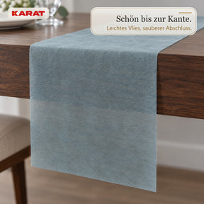 Tischläufer | Grace | Mattes Dekovlies aus PET-Fasern | 30 cm x 25 m Rolle | 16 Farben