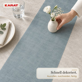 Tischläufer | Grace | Mattes Dekovlies aus PET-Fasern | 30 cm x 25 m Rolle | 16 Farben