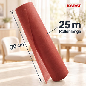 Tischläufer | Grace | Mattes Dekovlies aus PET-Fasern | 30 cm x 25 m Rolle | 16 Farben