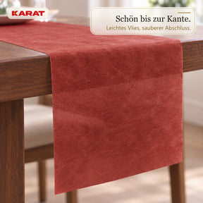 Tischläufer | Grace | Mattes Dekovlies aus PET-Fasern | 30 cm x 25 m Rolle | 16 Farben