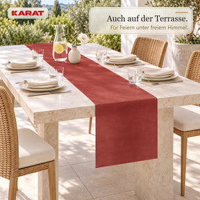 Tischläufer | Grace | Mattes Dekovlies aus PET-Fasern | 30 cm x 25 m Rolle | 16 Farben
