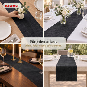 Tischläufer | Grace | Mattes Dekovlies aus PET-Fasern | 30 cm x 25 m Rolle | 16 Farben