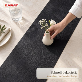 Tischläufer | Grace | Mattes Dekovlies aus PET-Fasern | 30 cm x 25 m Rolle | 16 Farben