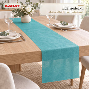Tischläufer | Grace | Mattes Dekovlies aus PET-Fasern | 30 cm x 25 m Rolle | 16 Farben