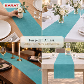 Tischläufer | Grace | Mattes Dekovlies aus PET-Fasern | 30 cm x 25 m Rolle | 16 Farben