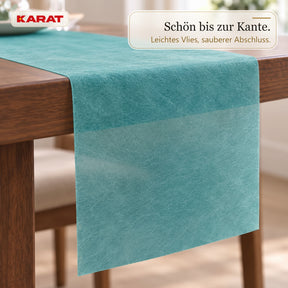 Tischläufer | Grace | Mattes Dekovlies aus PET-Fasern | 30 cm x 25 m Rolle | 16 Farben