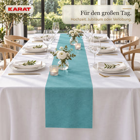 Tischläufer | Grace | Mattes Dekovlies aus PET-Fasern | 30 cm x 25 m Rolle | 16 Farben