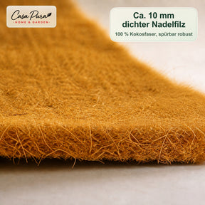 Kokosmatte auf Maß | 100 % Kokosfaser | Winterschutz & Pflanzenschutz | 100 cm breit