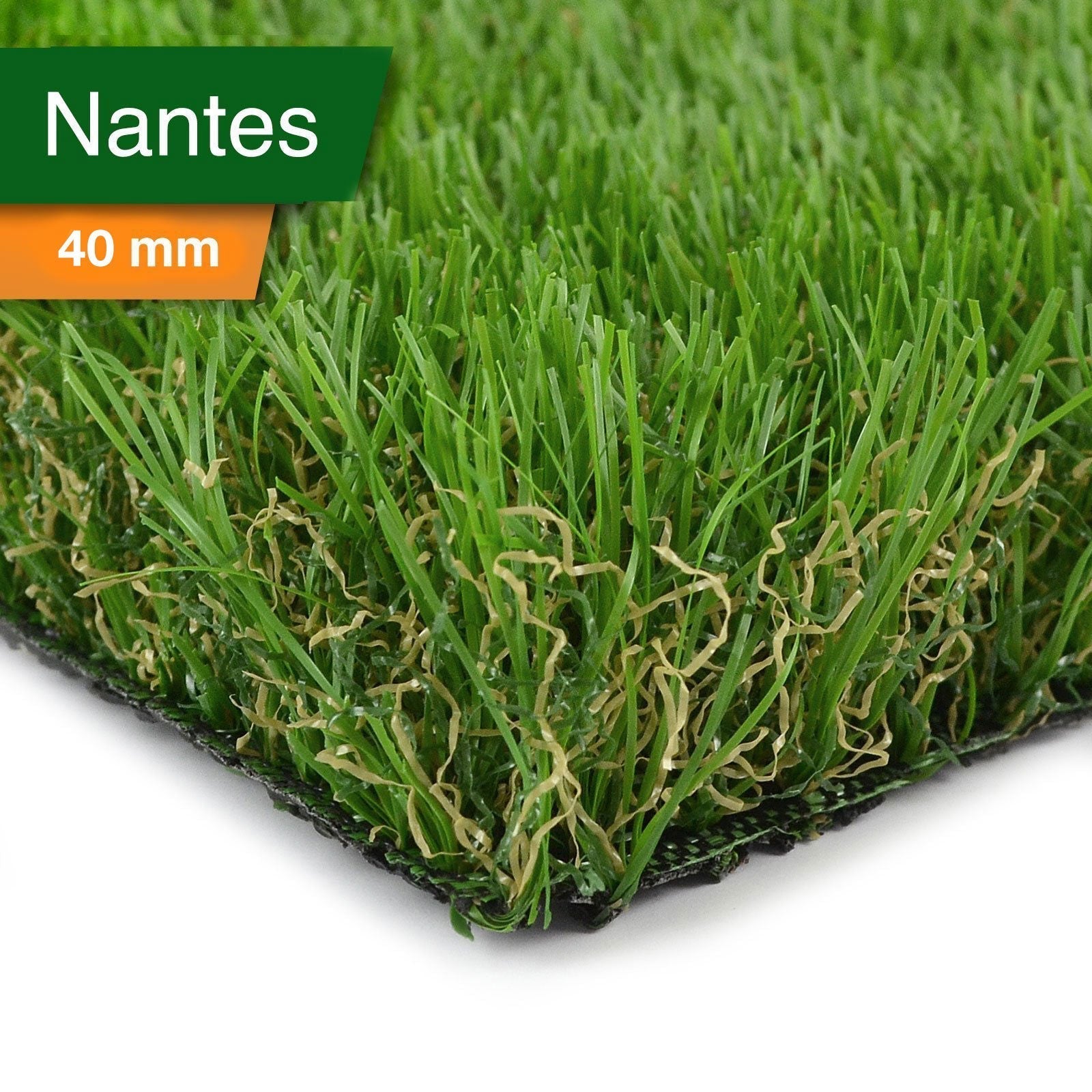 ✂ Kunstrasen Nantes | Höhe: 40 mm | Gewicht: 2100 g/m²