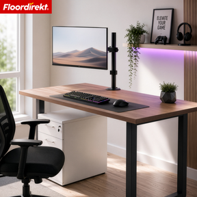 Monitorarm | Flexibel verstellbare Monitorhalterung mit Tischklemme für 1 oder 2 Monitore