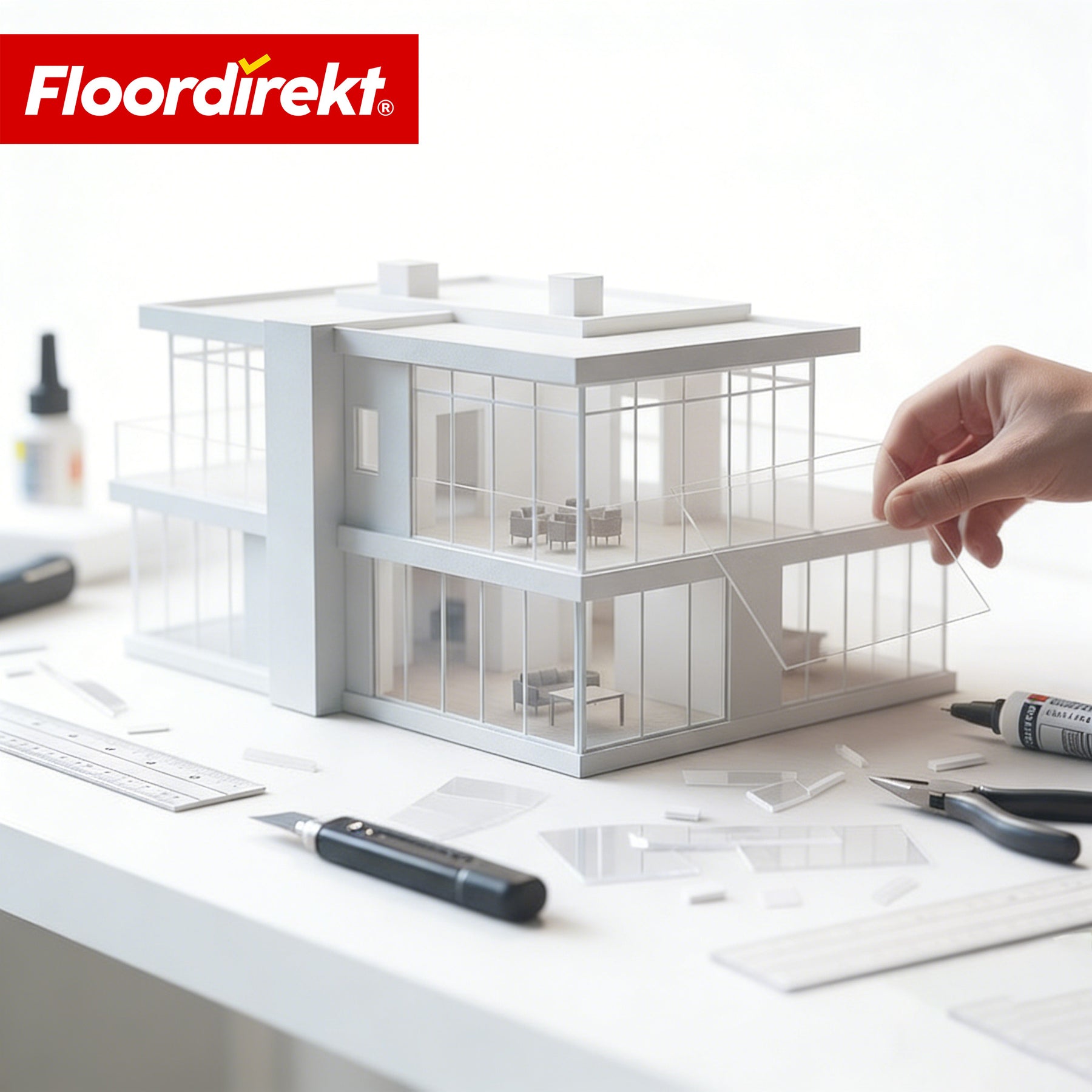 Kunststoffplatten | Transparent | Polystyrolplatten in verschiedenen Größen & Stärken