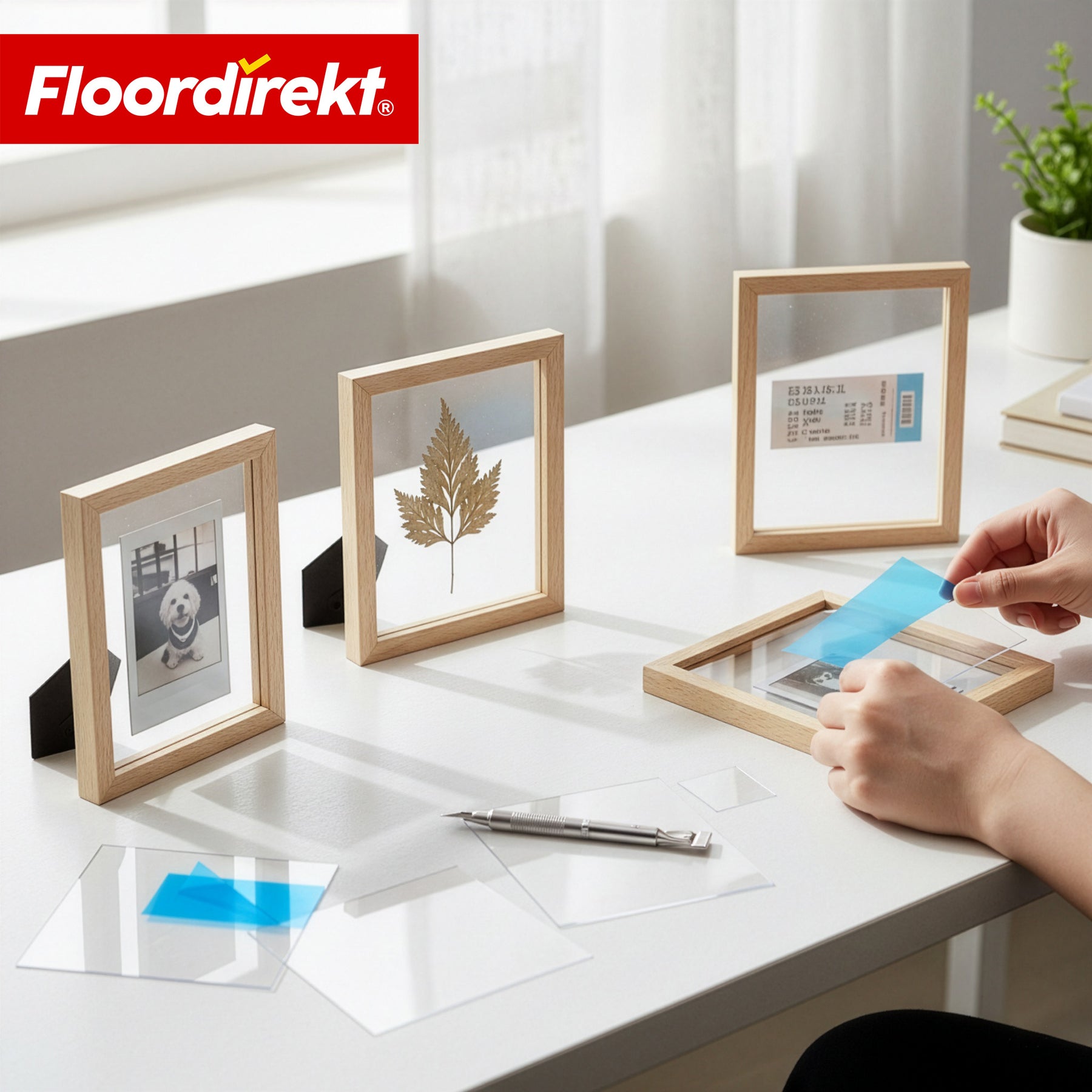 Kunststoffplatten | Transparent | Polystyrolplatten in verschiedenen Größen & Stärken