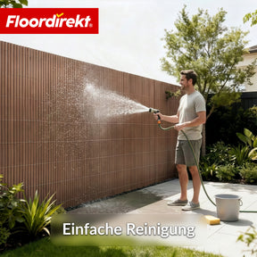 PVC Sichtschutzzaun | Wetterfest & UV-beständig | Balkon- & Garten Sichtschutz | 4 Farben | Verschiedene Größen