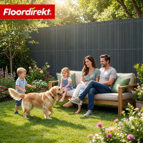 PVC Sichtschutzzaun | Wetterfest & UV-beständig | Balkon- & Garten Sichtschutz | 4 Farben | Verschiedene Größen