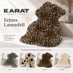 Design Schaffell | Audrey | Echtes Lammfell aus 100 % Schafwolle | Weich & Natürlich