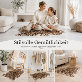 Design Schaffell | Audrey | Echtes Lammfell aus 100 % Schafwolle | Weich & Natürlich