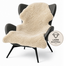 Design Schaffell | Audrey | Echtes Lammfell aus 100 % Schafwolle | Weich & Natürlich