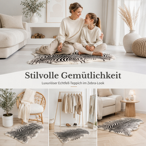 Design Schaffell | Audrey | Echtes Lammfell aus 100 % Schafwolle | Weich & Natürlich
